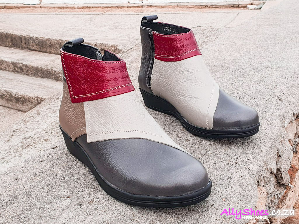 Angels, G 80, Smoke/Grey/Stone/Red (size UK 9 only)