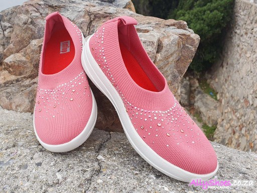 Fitflop, Ballerina Ombre, Pink Crystal (size UK 4 only)