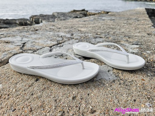 Fitflop, Iqushion Sparkle, Tiptoe Grey