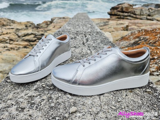 Fitflop, Rally Sneaker, Silver