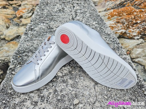 Fitflop, Rally Sneaker, Silver