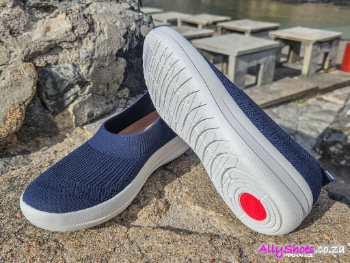 Fitflop, Ballerina Uberknit - Mary Jane, Midnight Navy (size UK 4 only)