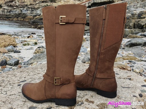 Hotter, Belgravia, Dark Tan, Nubuck