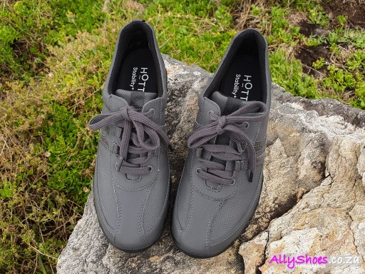 Hotter, Leanne II, Smokey/Grey Lizard, Nubuck & Suede