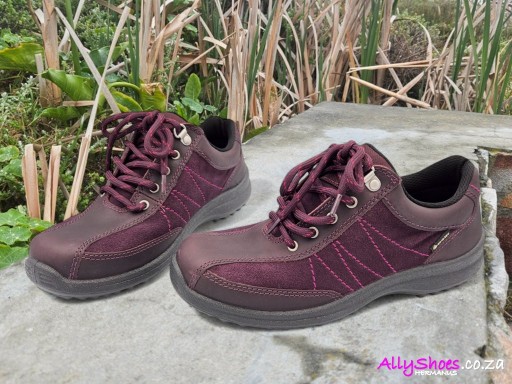 Hotter, Mist GTX, Wine, Nubuck & Suede