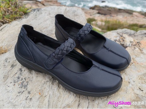 Hotter, Shake II, Navy (size UK 4½ only)