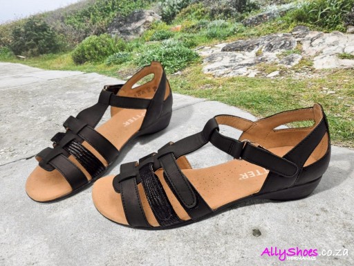 Hotter, Solei, Black Multi