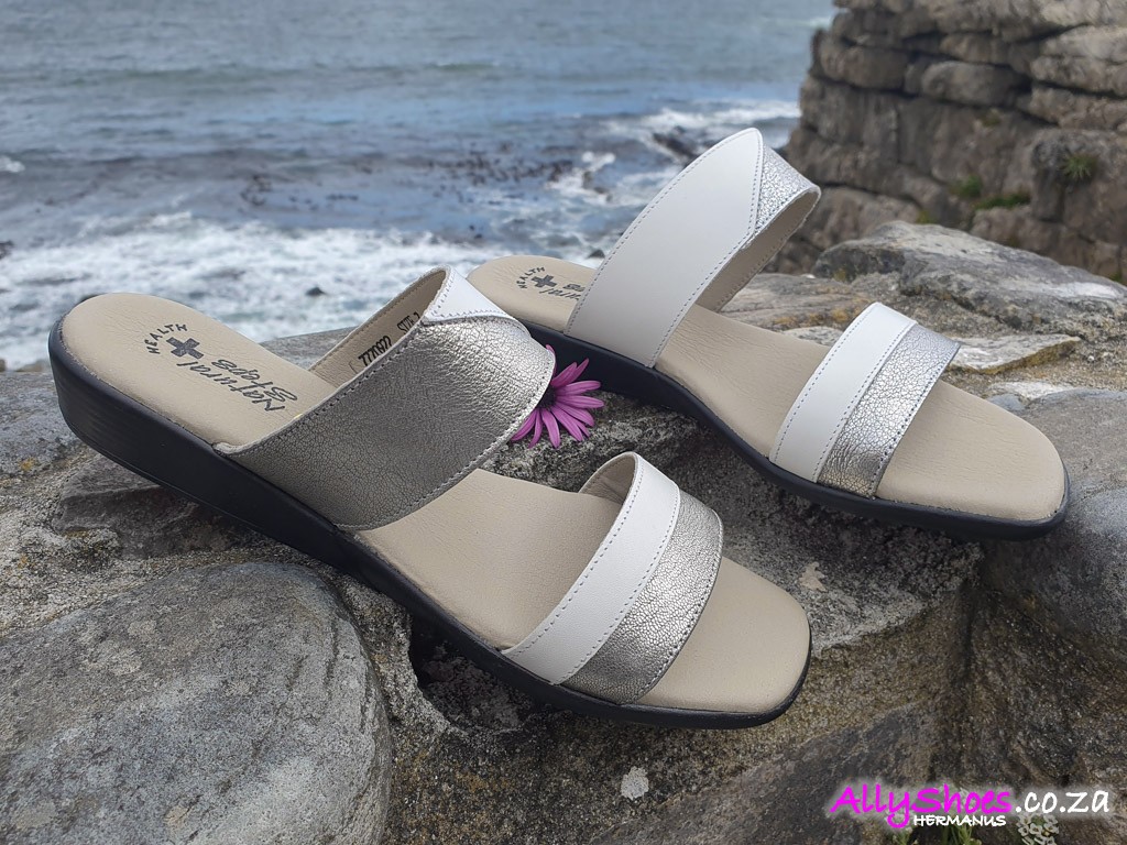 Natural Steps, 301, Silver White (size UK 9 only)