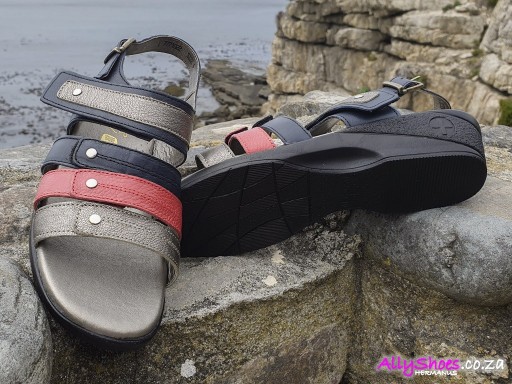 Natural Steps, 850, Pewter Red Navy