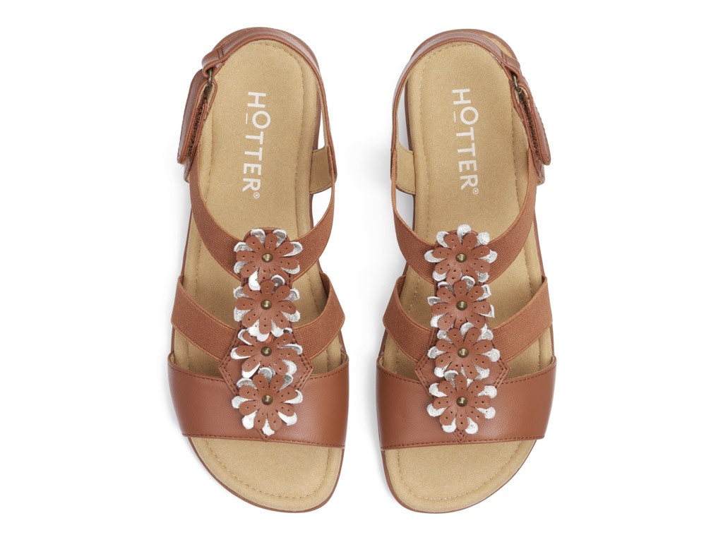 Hotter, Savannah II, Rich Tan Ally Shoes Hermanus