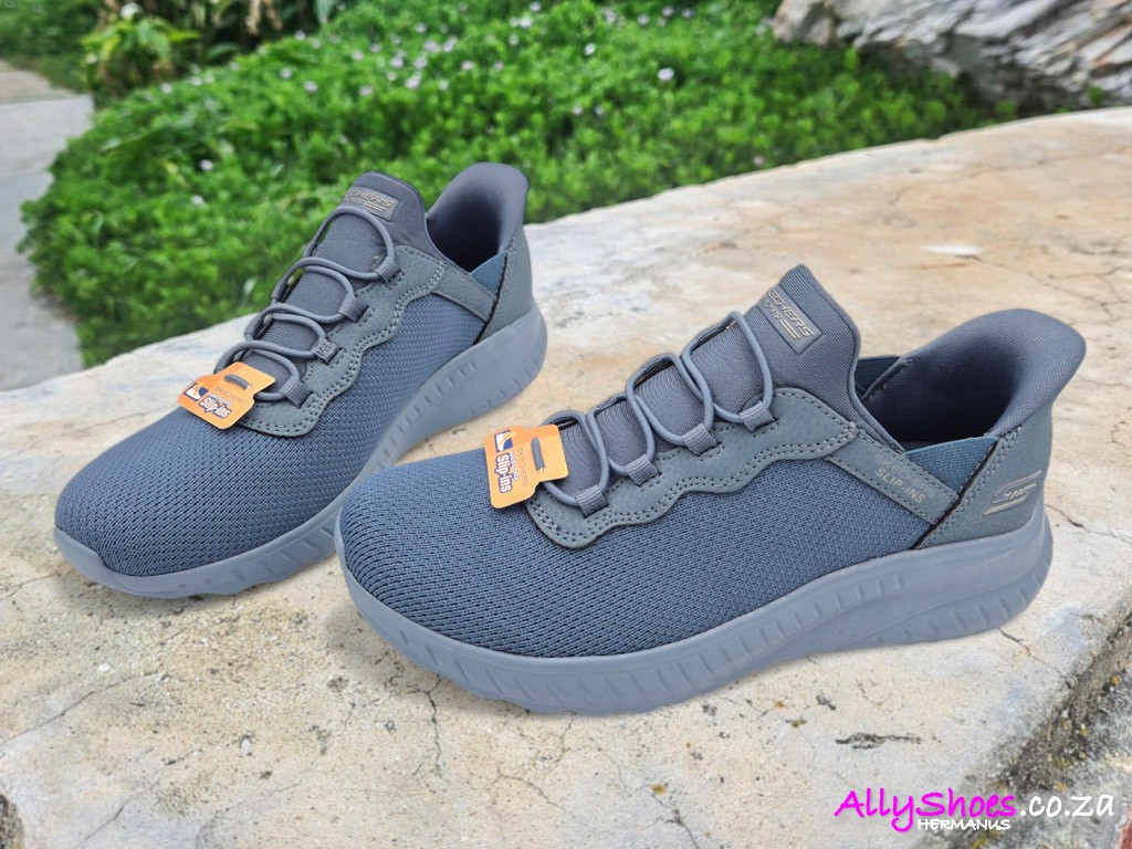 Skechers, Bobs Squad Chaos, Slate Skechers, Bobs Squad Chaos, Slate