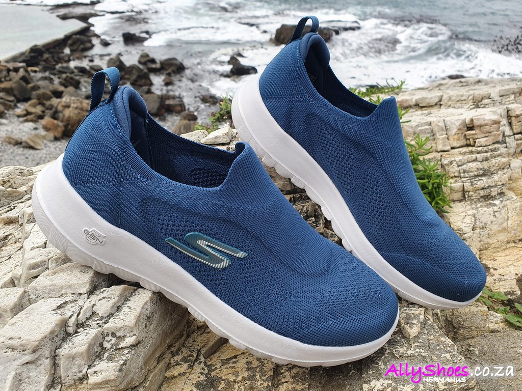 Skechers go walk shoes blue Clearance