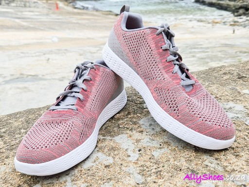 Skechers, On The Go Glide High Tide, Pink/Grey (size UK 8 only)