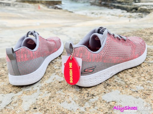 Skechers, On The Go Glide High Tide, Pink/Grey (size UK 8 only)