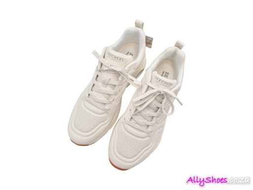 Skechers, Tres-Air Uno Ah-mazing, White Skechers, Tres-Air Uno Ah-mazing, White