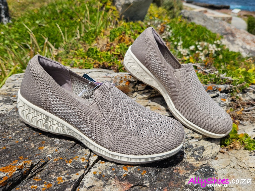 Skechers, Up-Lifted - New Rules, Taupe