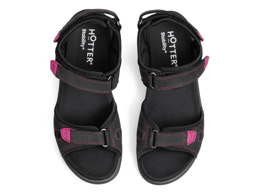 Hotter, Walk II, Black Orchard, Nubuck Ally Shoes Hermanus